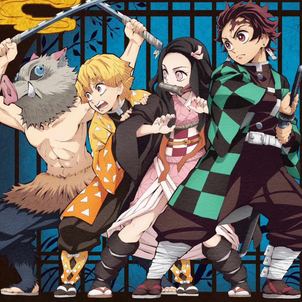 Download Inosuke Hashibira Zenitsu Agatsuma Nezuko Kamado Tanjiro Kamado Anime Demon Slayer: Kimetsu No Yaiba PFP