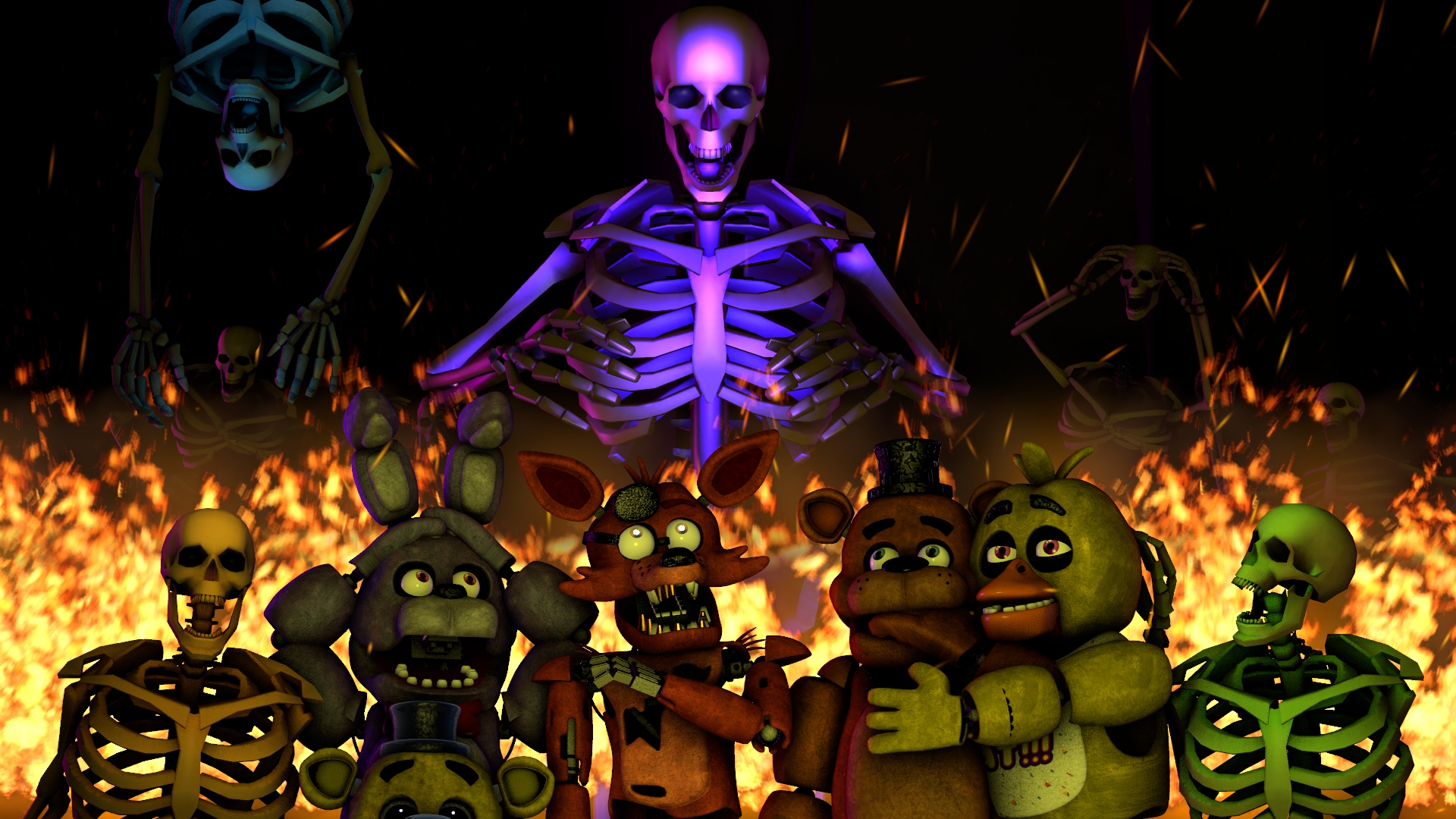 FNAF: RISE OF THE SKELETONS (HALLOWEEN SPECIAL)