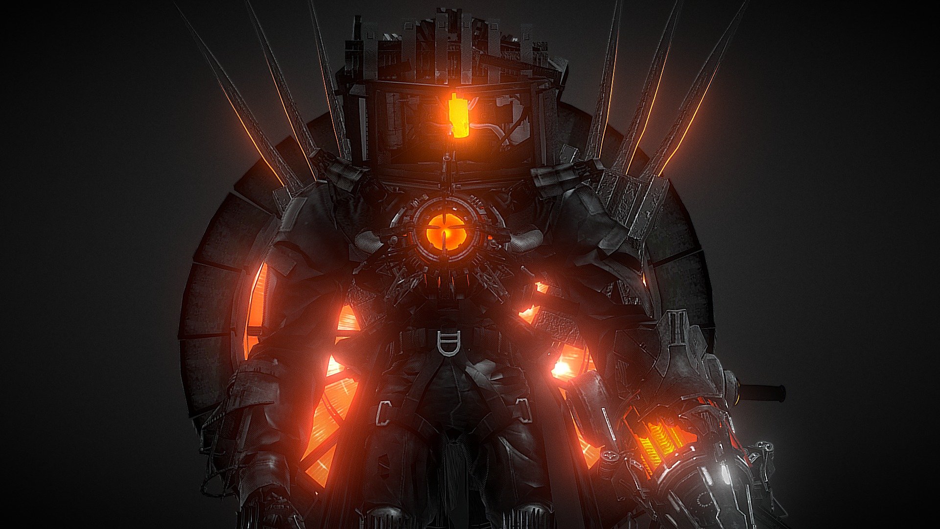 Watchman Of Doom 2.0 [Special] Free 3D model by Zeldrix [41deee5]