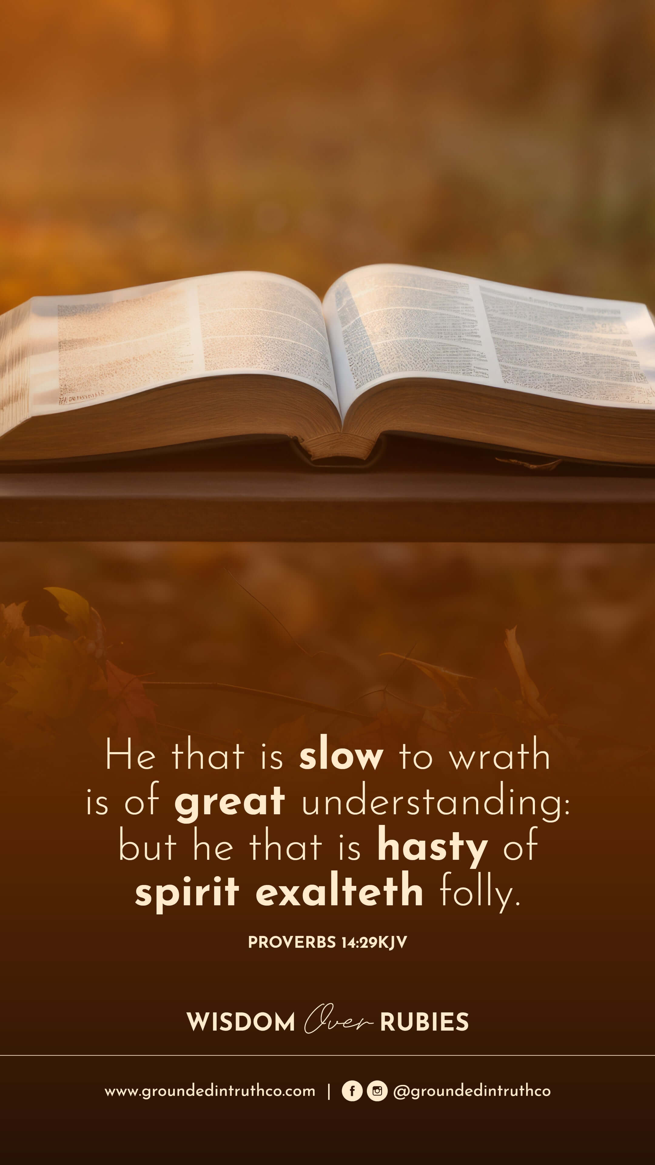 Proverbs 14 29. Bible Verse Wallpaper