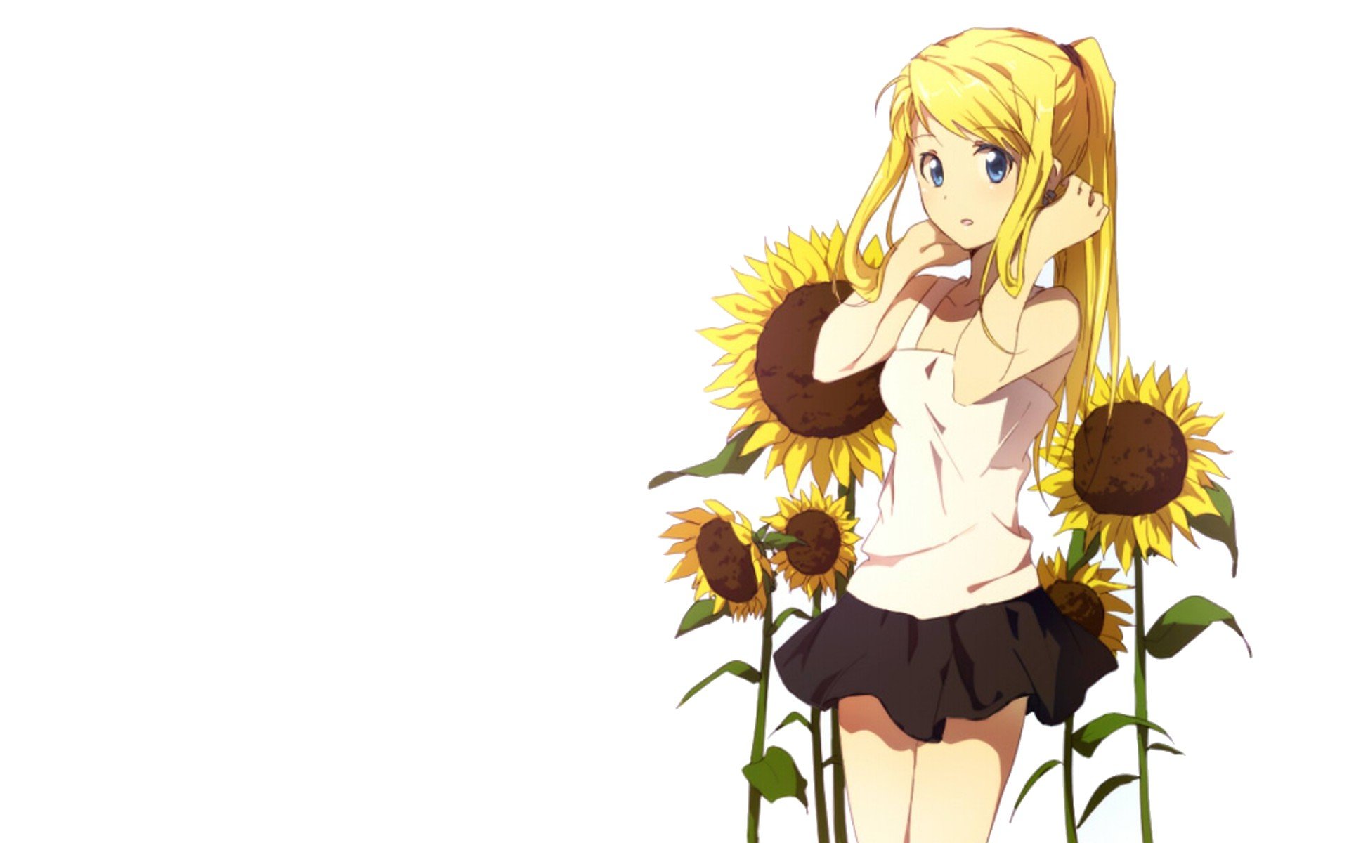 rockbell, Winry, Simple, Background, Full, Metal, Alchemist Wallpaper HD / Desktop and Mobile Background