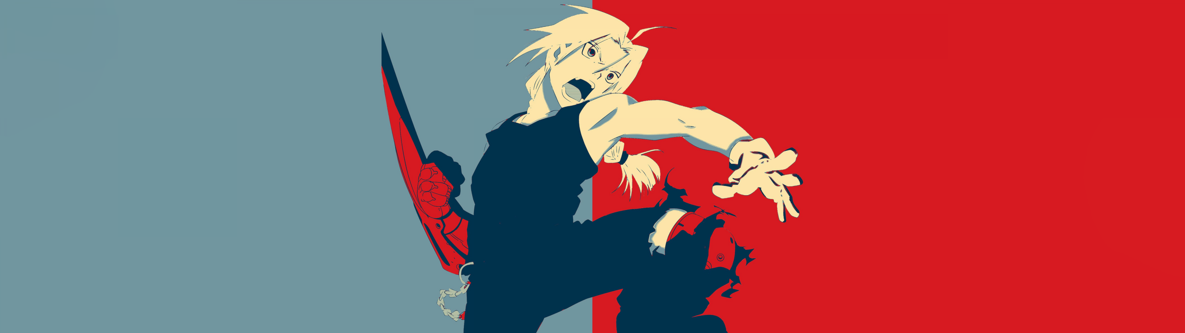 Edward Elric Wallpaper 4K, Minimalist, 5K