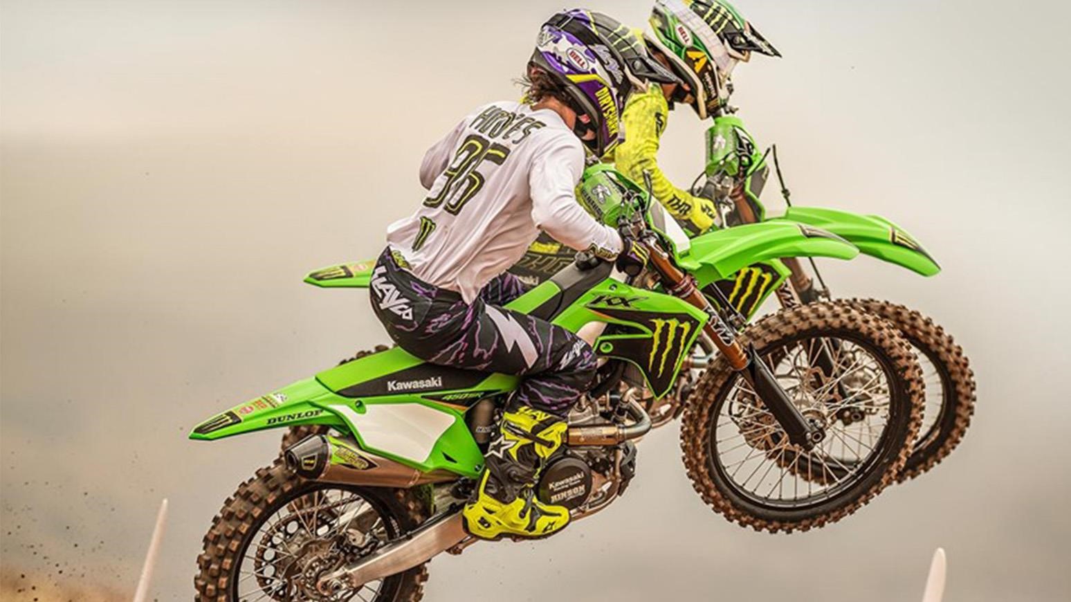Limited Edition Kawasaki KX 450SR Boasts Elite Racing Components Used By Monster Energy Kawasaki Team Green