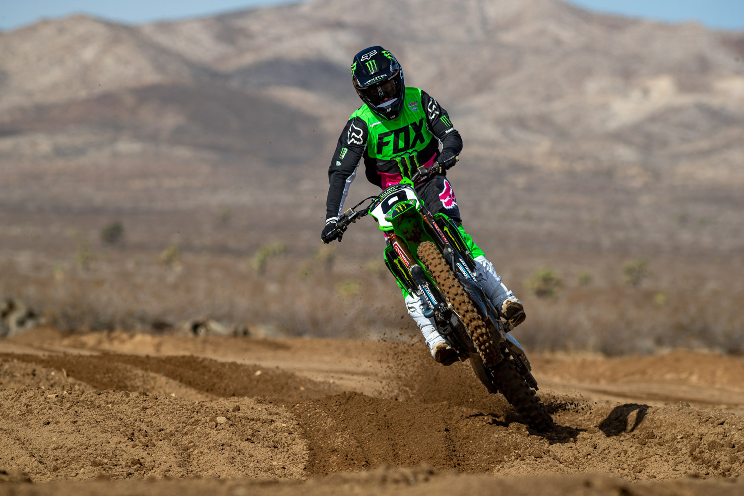 Monster Energy Kawasaki Motocross Photo Shoot