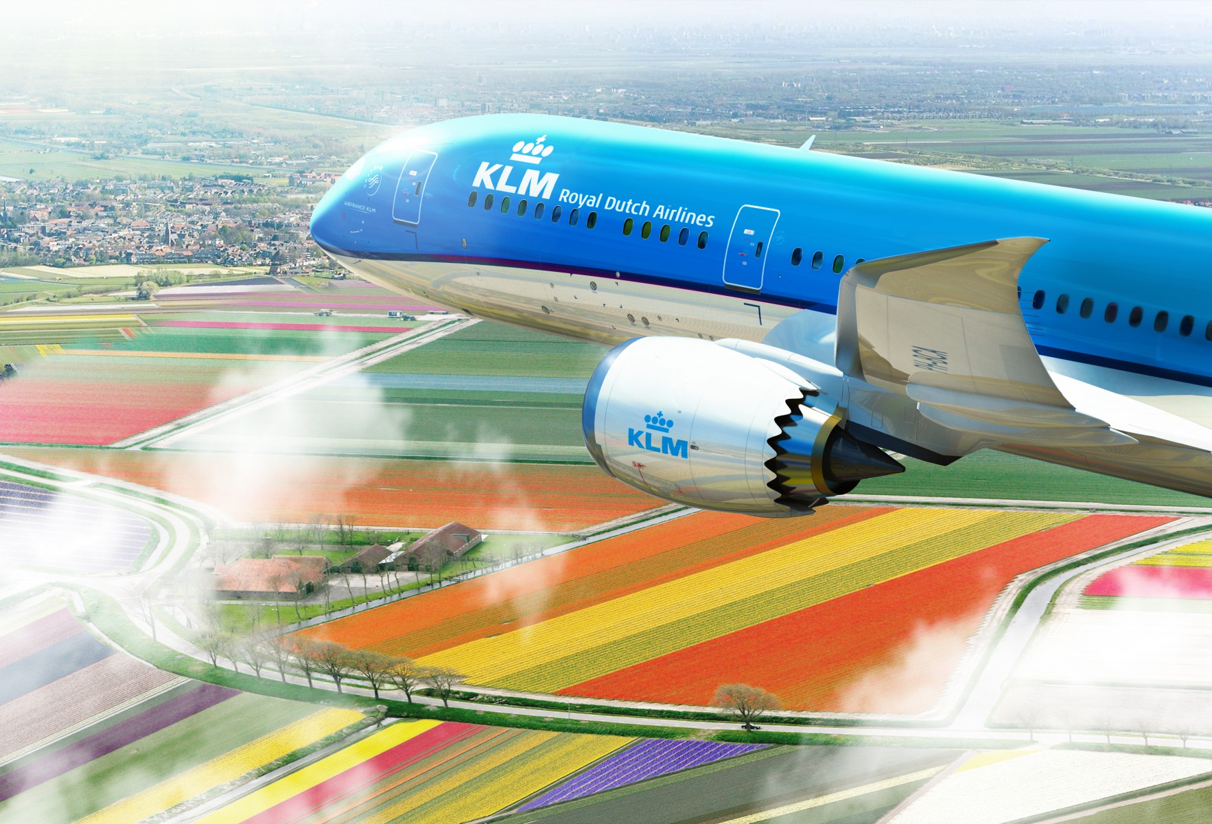 KLM Royal Dutch Airlines for my close up