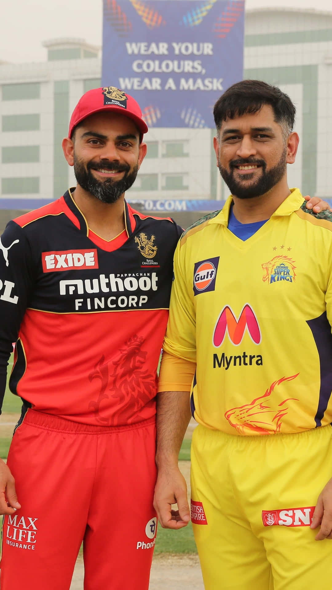 Virat Kohli And Dhoni Wallpaper