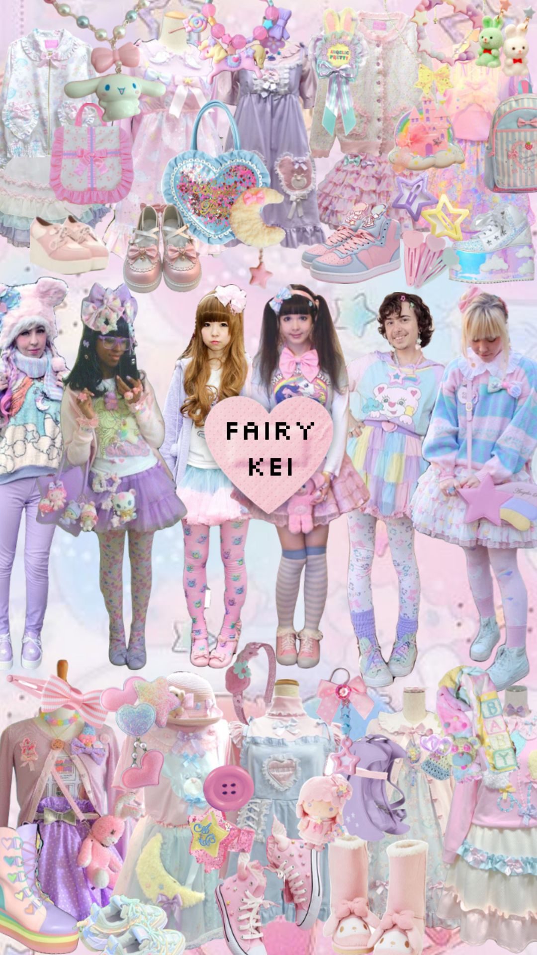 Fairy kei #jfashion #harajuku #fairykei #pastelaesthetic #kawaiicore #pastelfashion