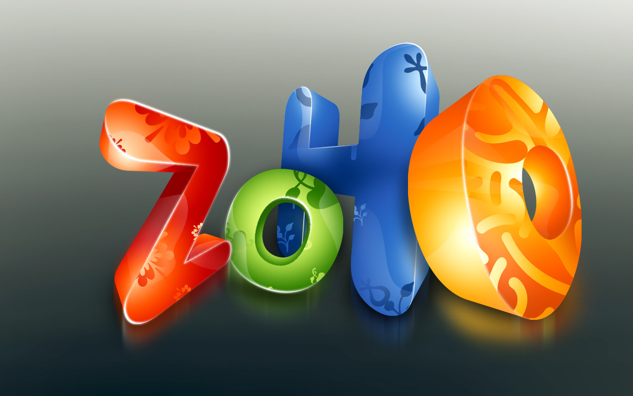 Zoho Wallpaper. Image - Behance