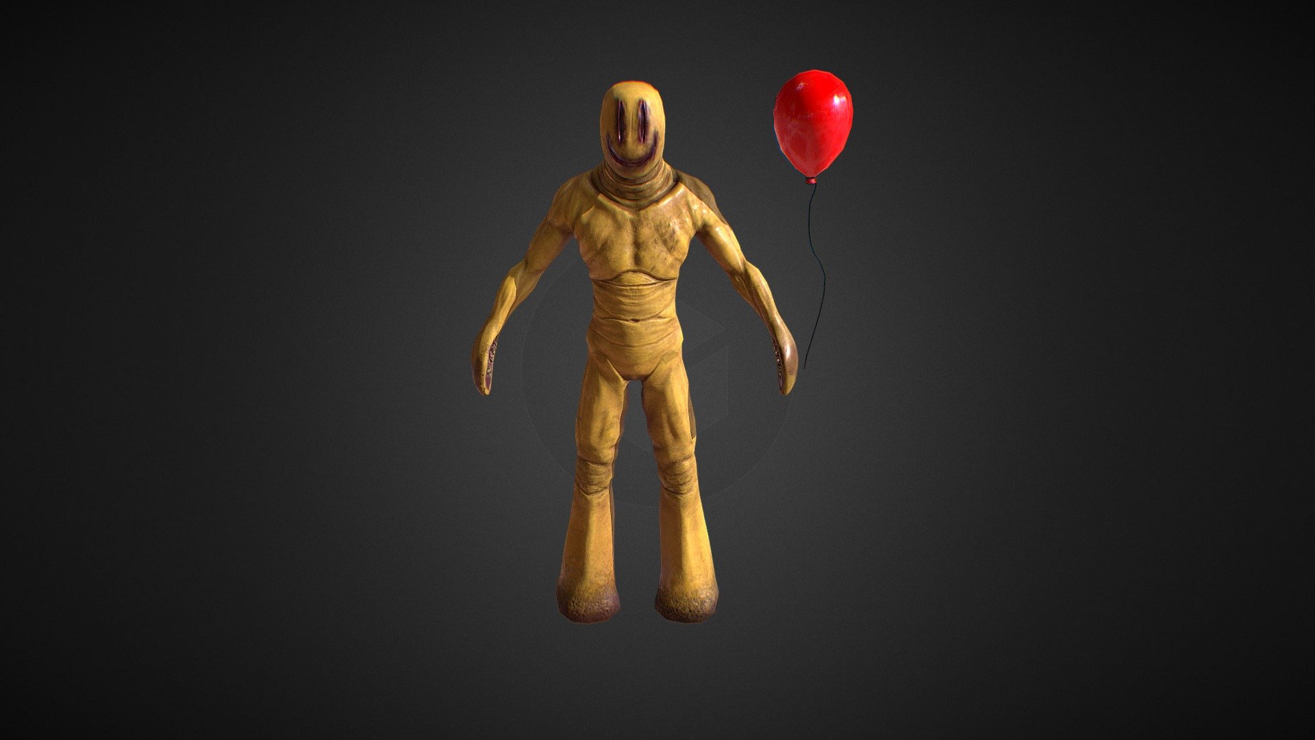 Partygoer from Backrooms Free 3D model by FilinMinv [472b932]