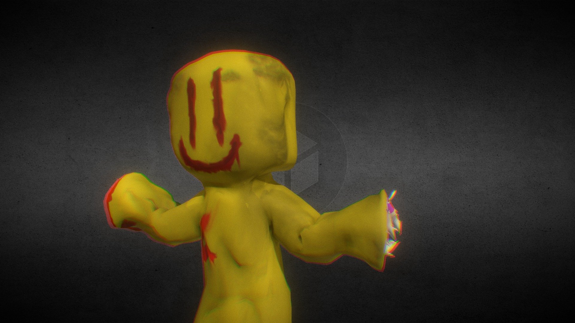 Partygoer entity 67 remake [Backrooms] Free 3D model by