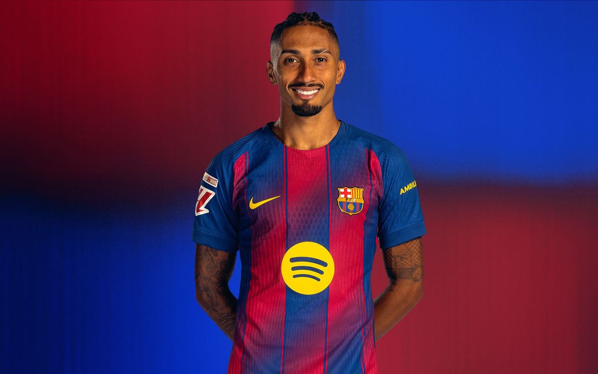 Raphinha 2026 Player Page. Forward. FC Barcelona Official Website