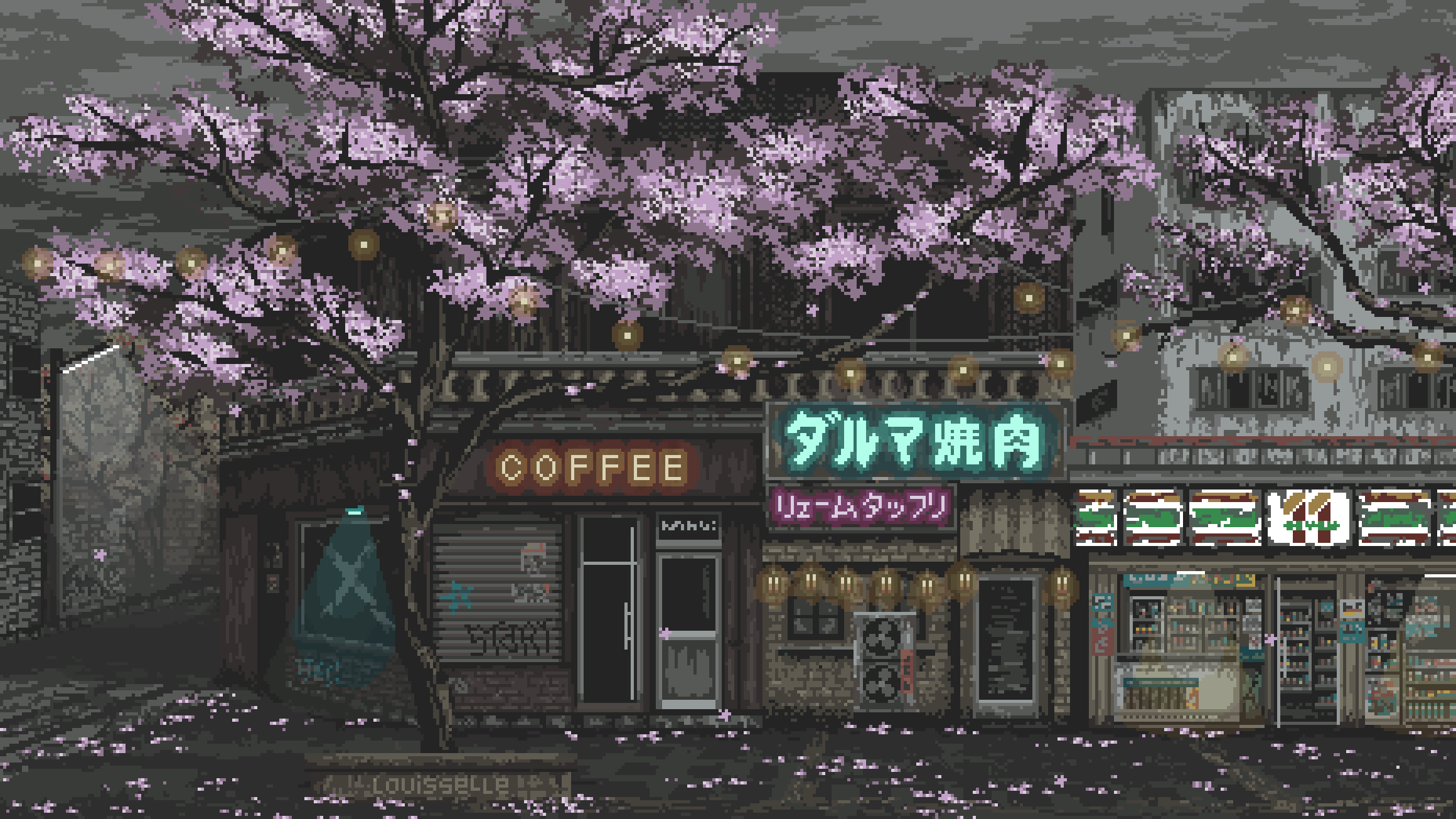 I love making cozy pixel art animations. Here are some of my best works!