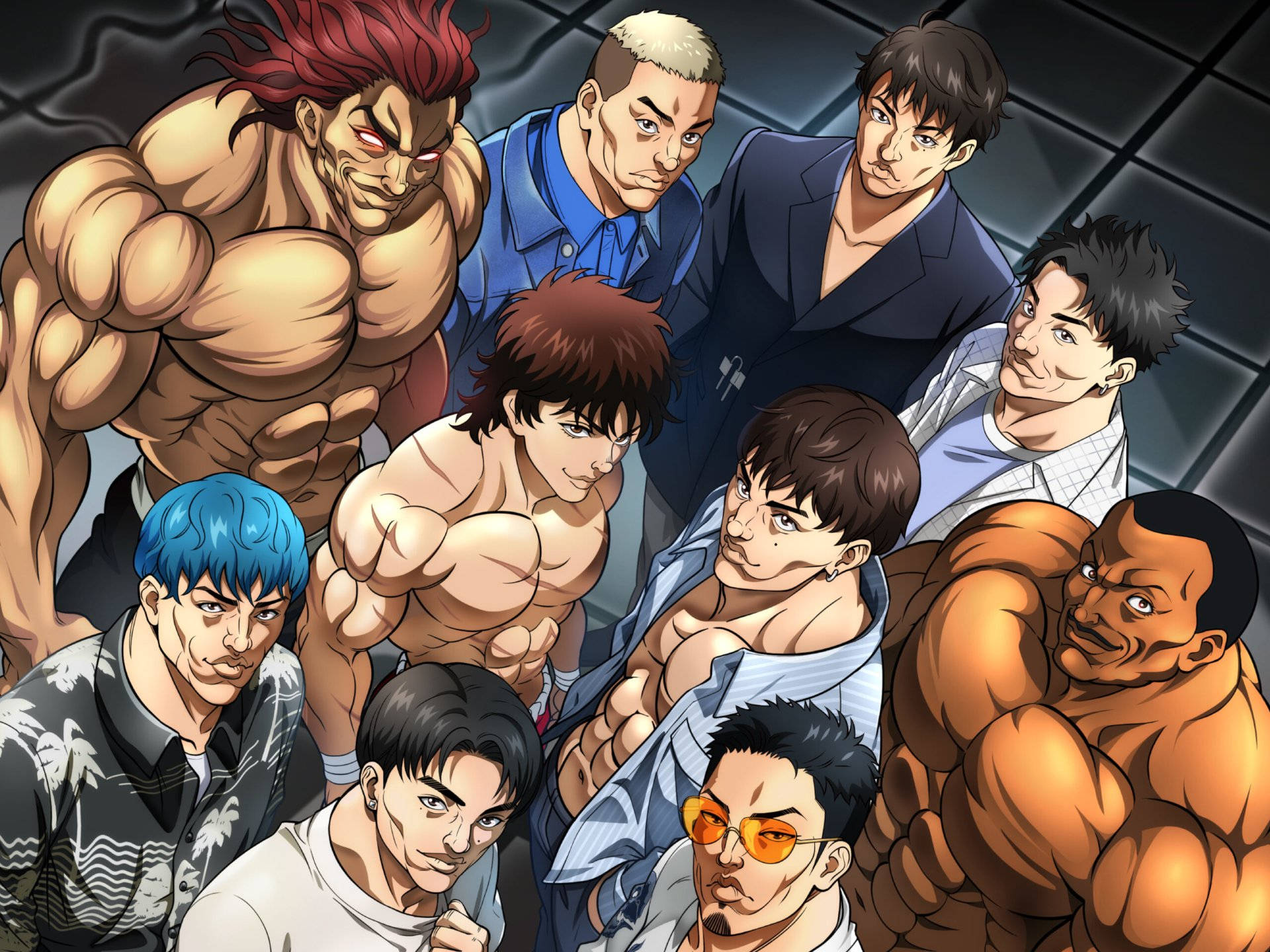 Download Baki HD All Characters Wallpaper