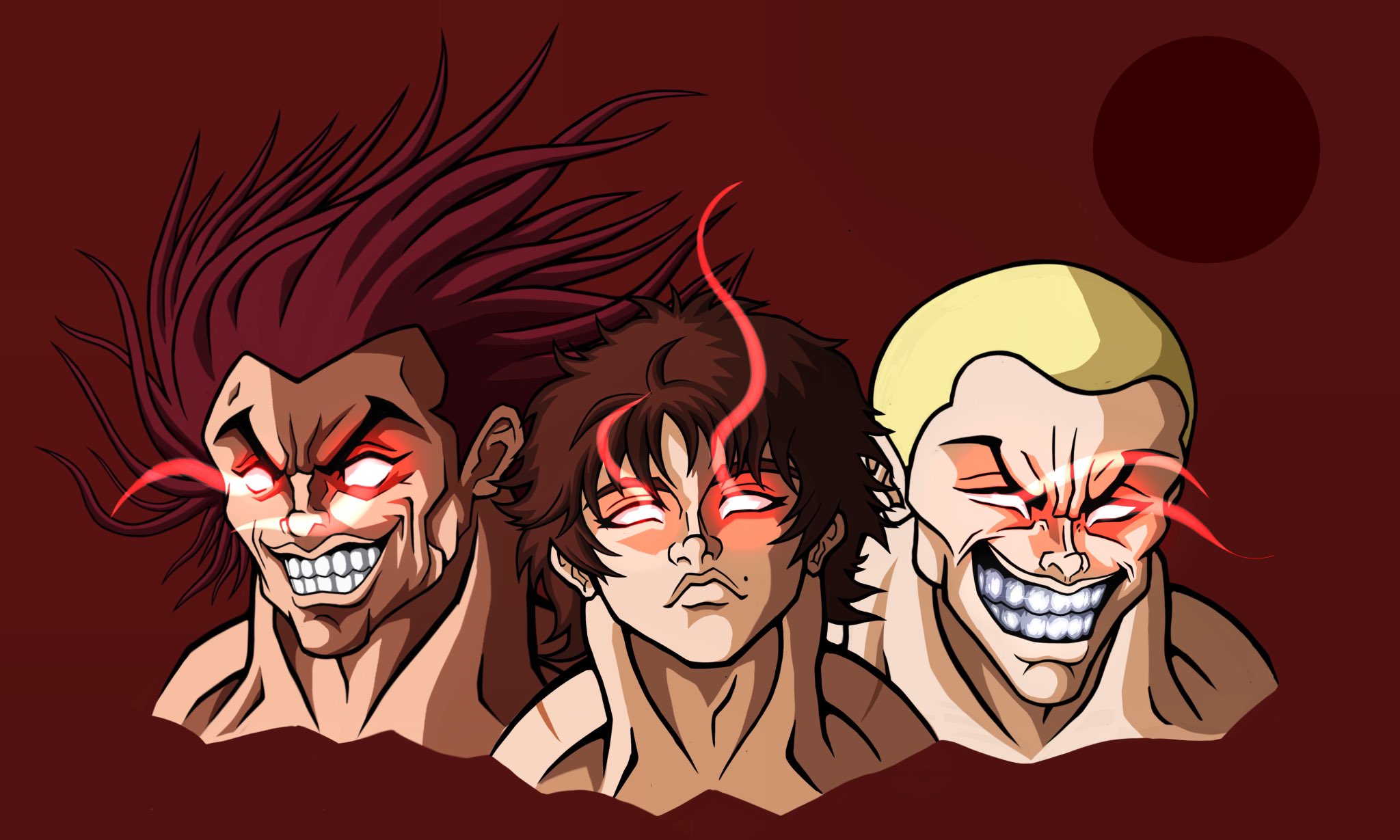 spāst-ärt/'s Strongest Family Manga: Baki Dou #baki #yujirohanma #netflix #bakihanma #anime #digitalart #art #drawing #artist #artwork #fanart