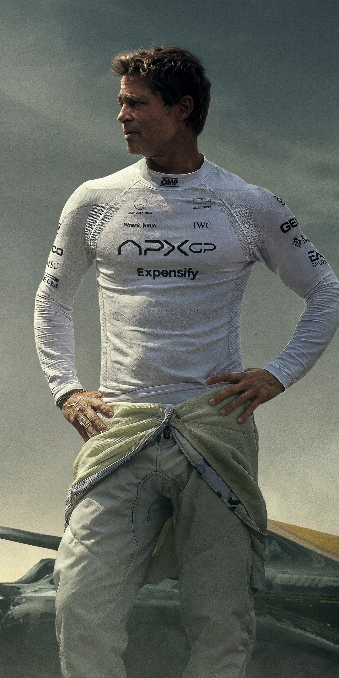 Brad Pitt as Sonny Hayes Wallpaper 4K, F1: The Movie