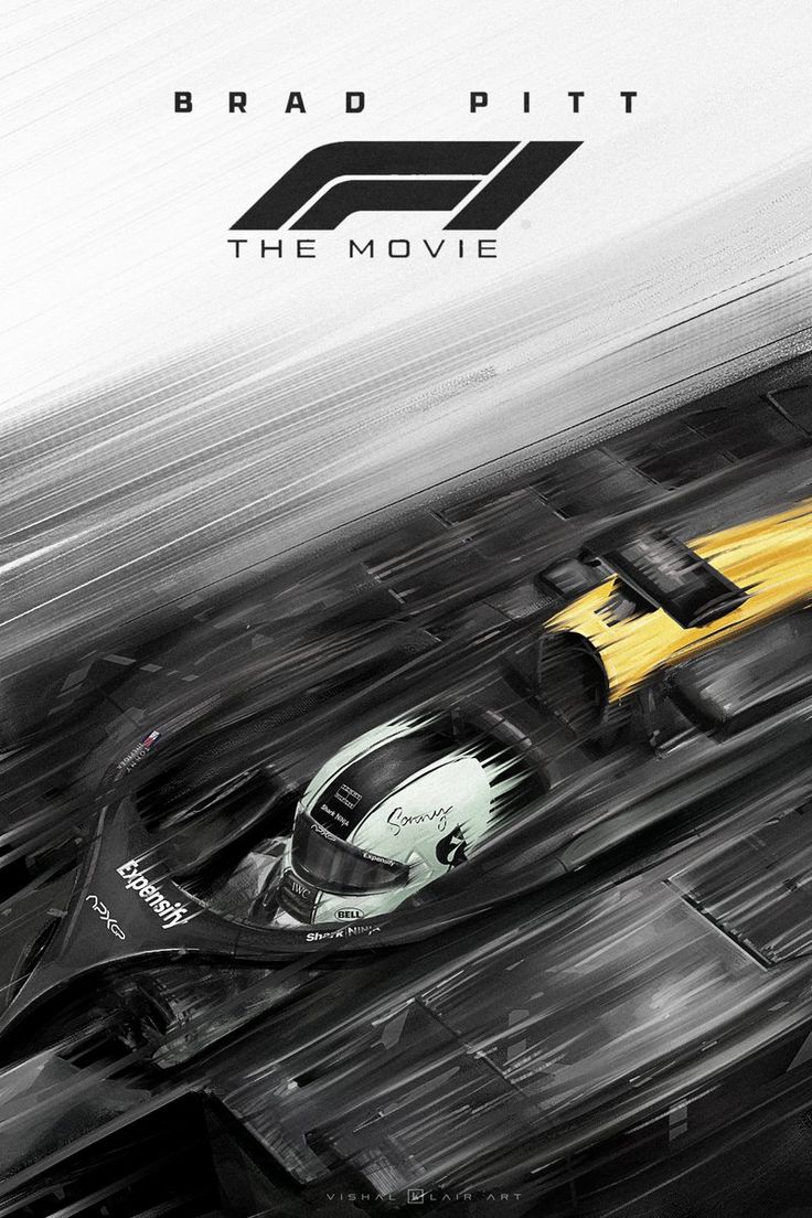 Sonny Hayes F1 POSTER