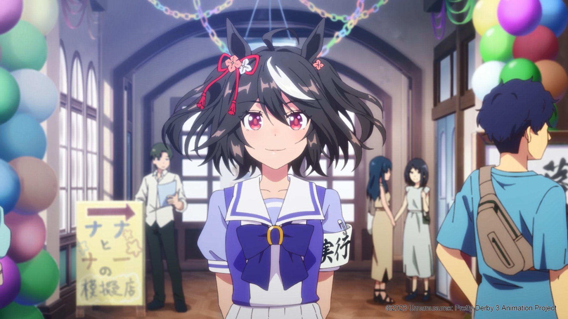 Cygames 3 of Umamusume is well under way—here's a look at episode 10! Kitasan Black becomes committee chair for an event. While enjoying the festive mood, she bumps into