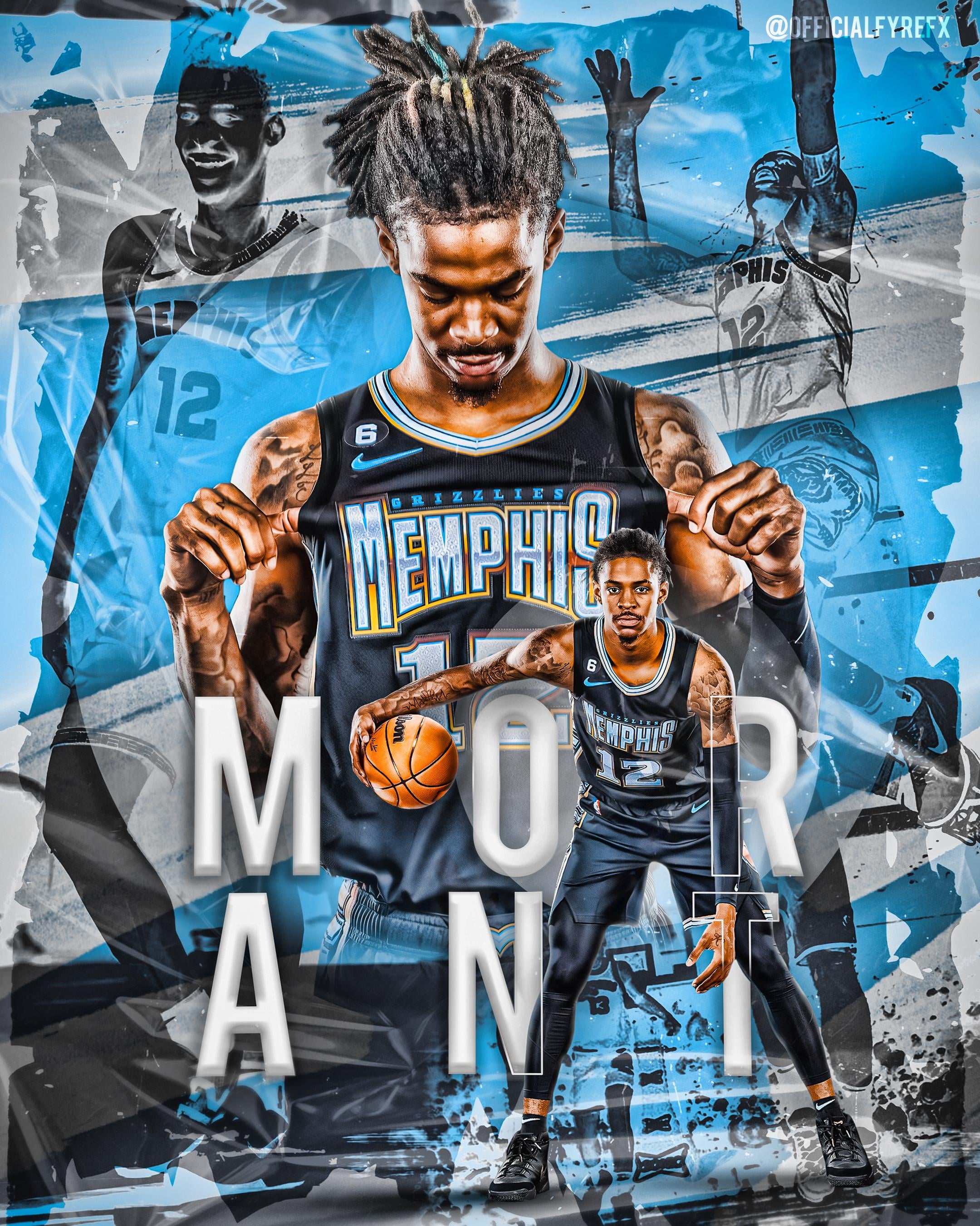 Ja Morant Poster Design