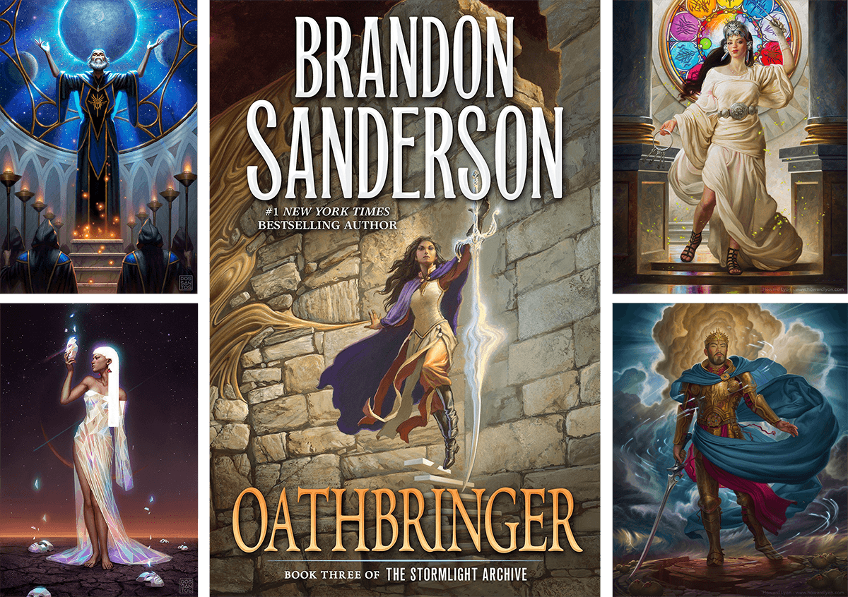 Revealed: The Full Endpapers From Brandon Sanderson's Oathbringer!
