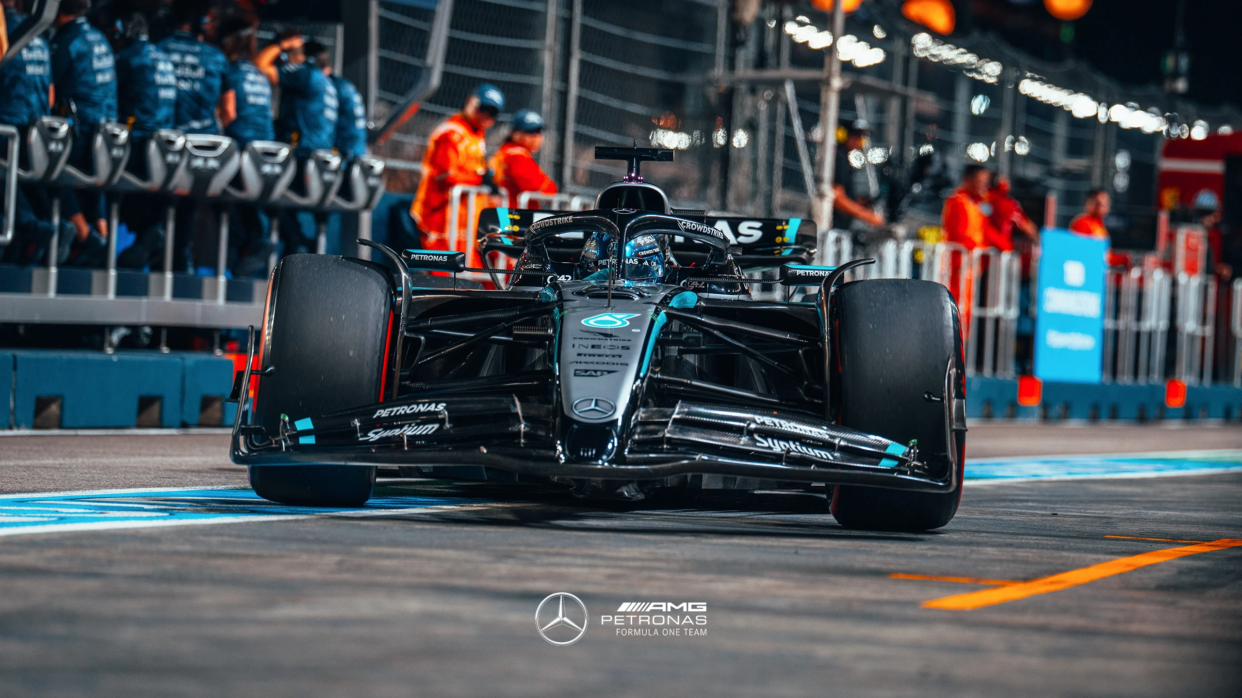 Wallpaper AMG PETRONAS F1 Team
