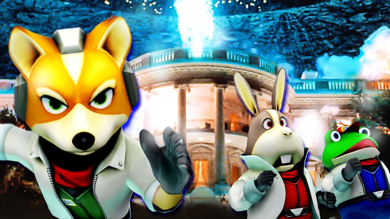 Remember Star Fox 64's Wild Independence Day Level?