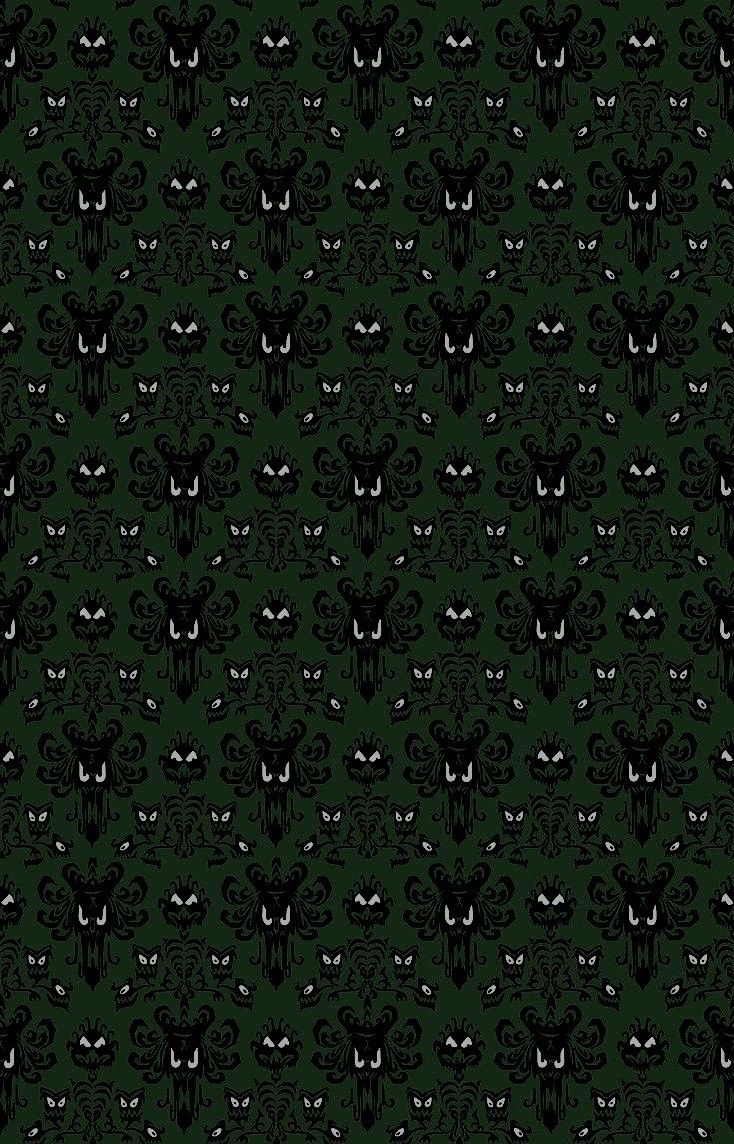 Green Haunted Mansion Wallpaper