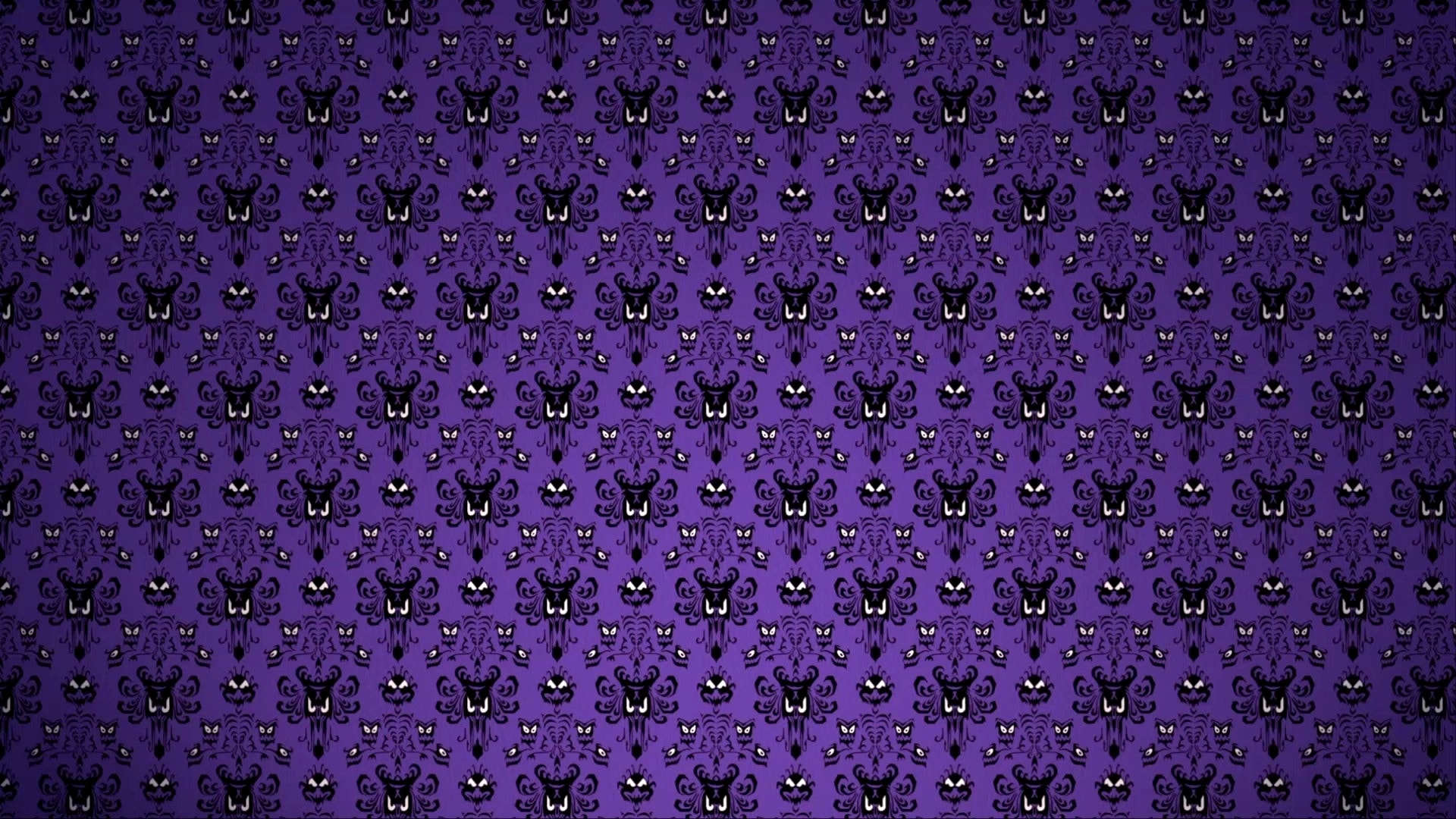 Haunted Mansion Demon Wallpaper with Blinking Demons Spooky Lighting Gargoyle Window Projection 1080p