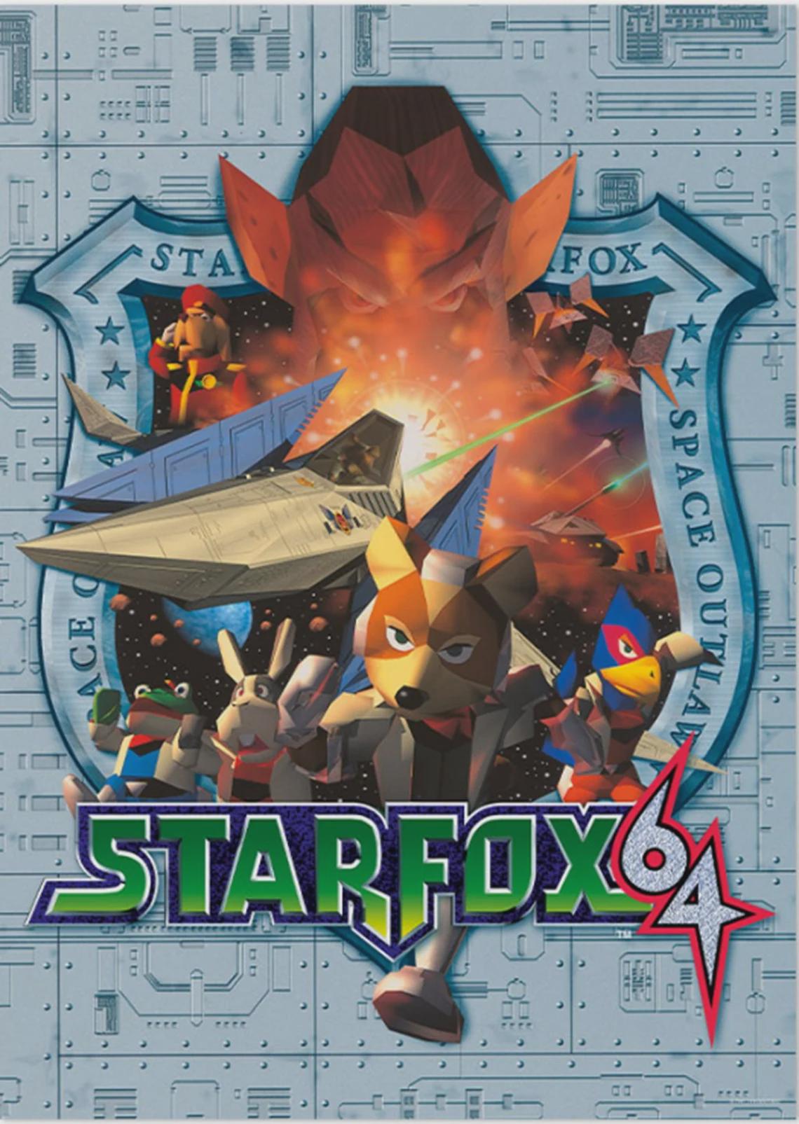 Star Fox 64 Promotional Poster