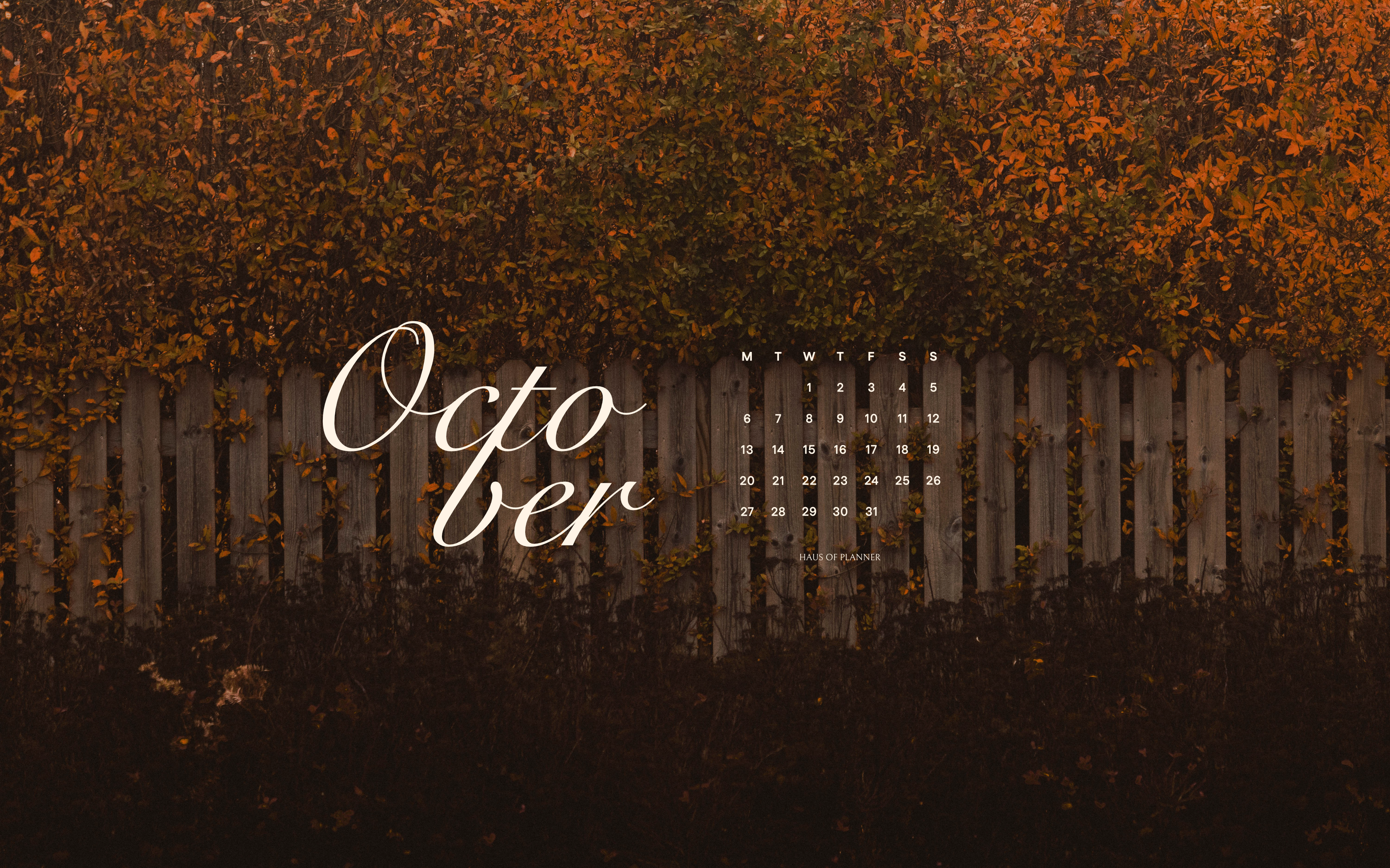 Free October 2025 Wallpaper