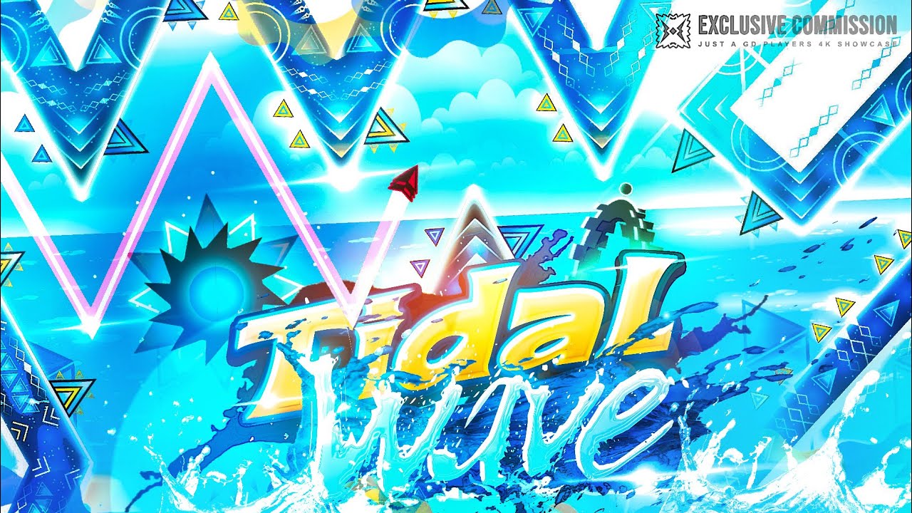 【4K】 Tidal Wave (TOP 1 Extreme Demon) by OniLink. Geometry Dash 2.11