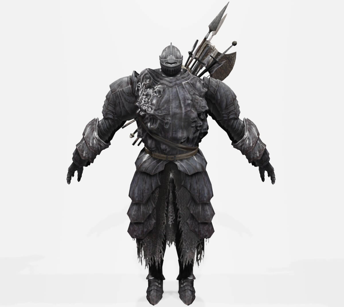 Pursuer from Dark Souls 2 3D Model