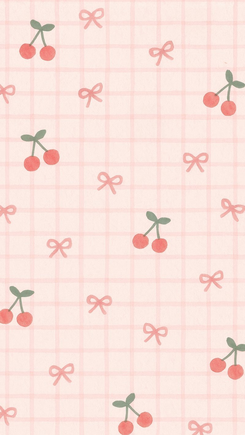Wallpaper Aesthetic Pink Bows Image Wallpaper