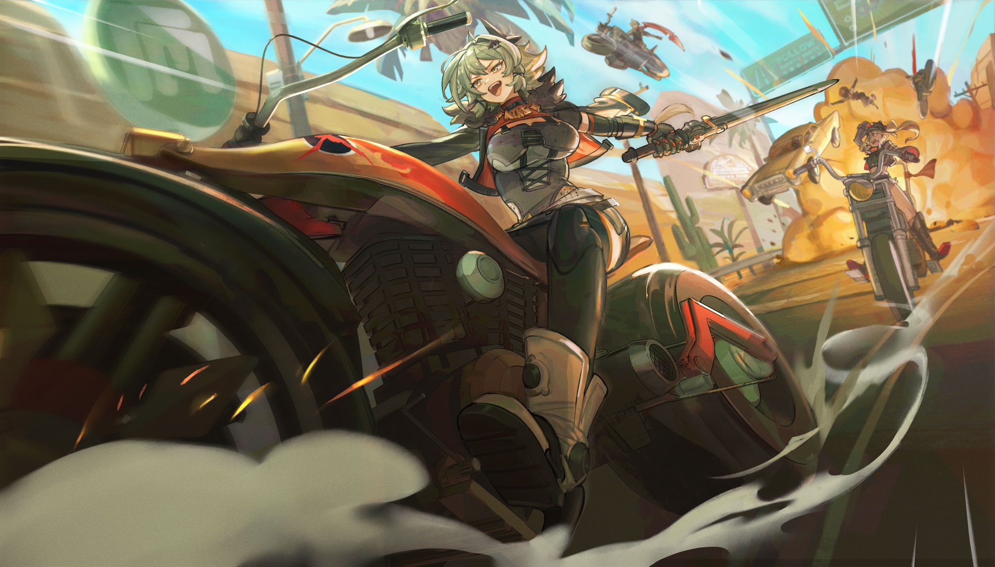 Dualnaito King fanart sons of calydon from ZZZ!! ✨✨