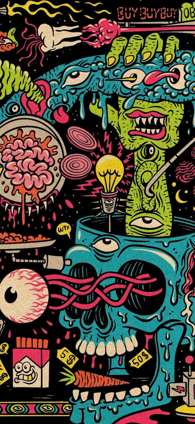 Trippy / Psychedelic wallpaper pack