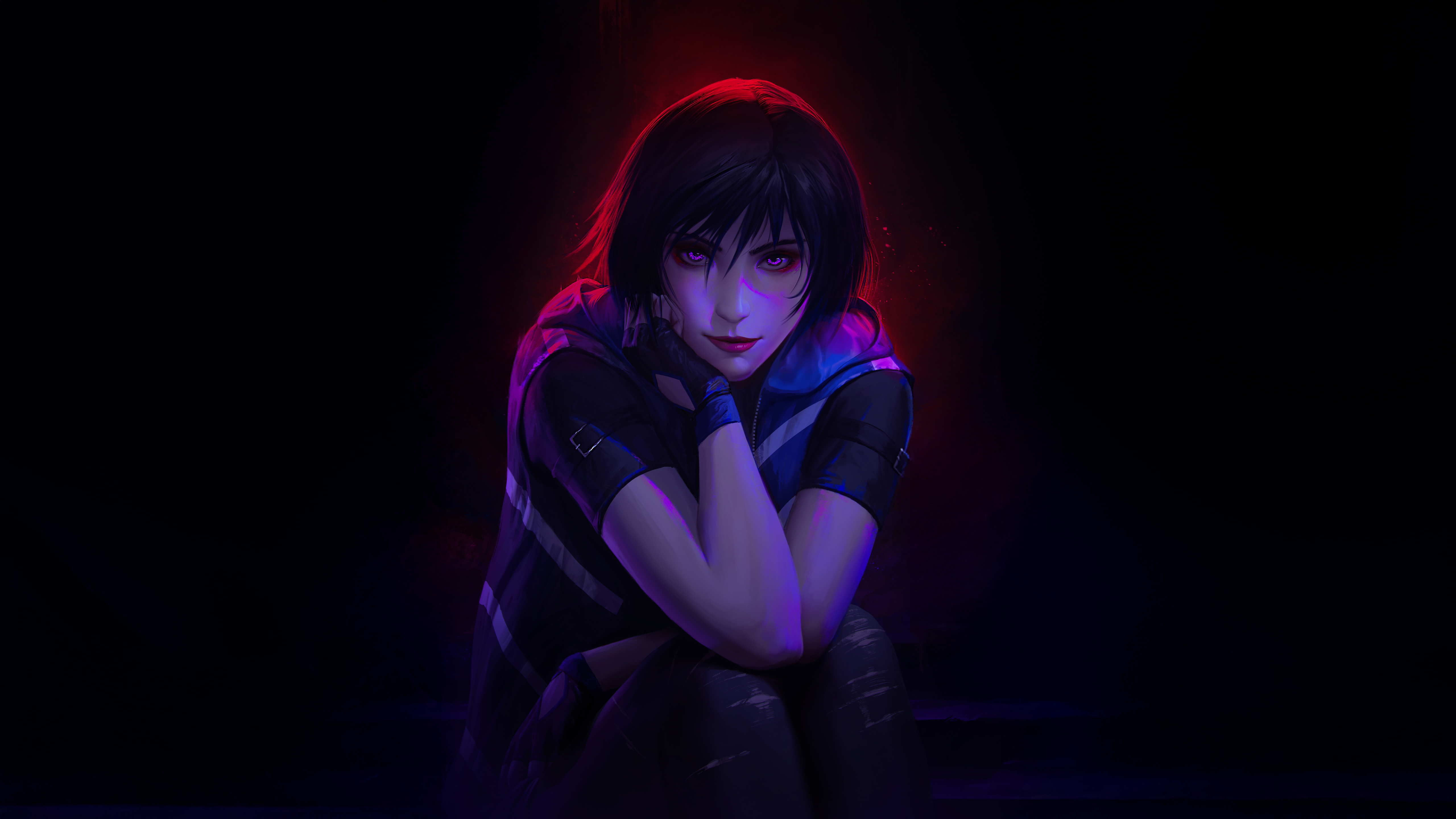 Reina Mishima The Purple Lightning Wallpaper, HD Games Wallpaper, 4k Wallpaper, Image, Background, Photos and Picture
