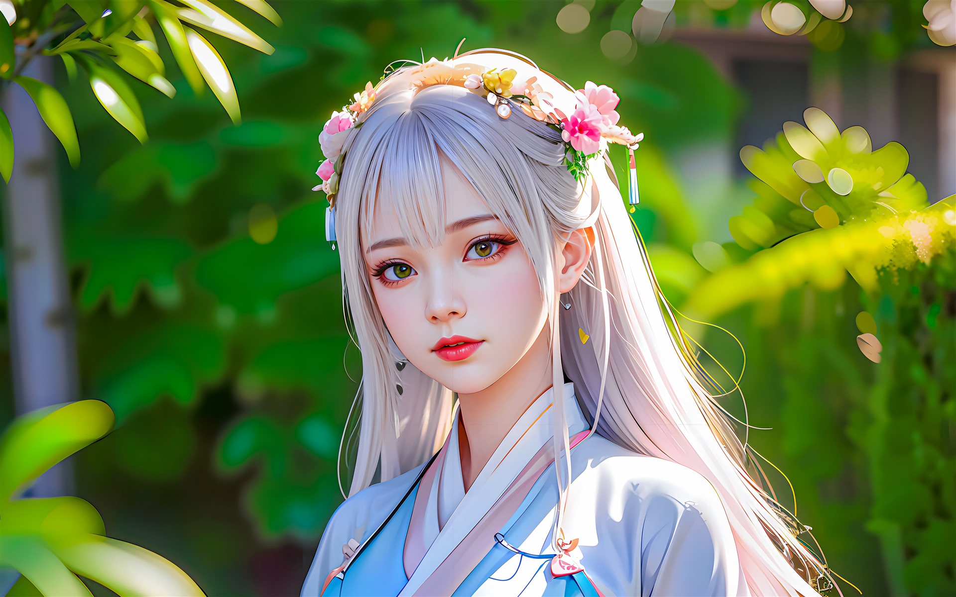 AI Painting Characters Anime Cute Girl Art 5K
