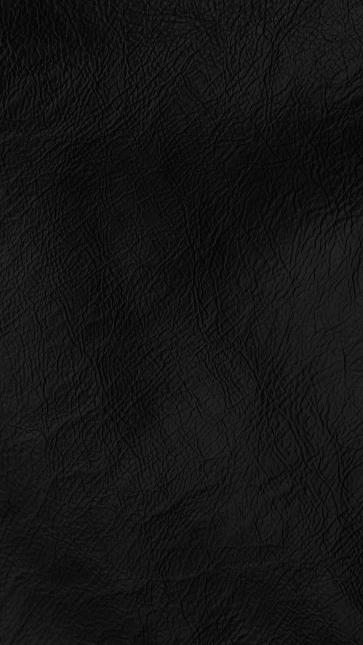 Soft Black Leather Texture