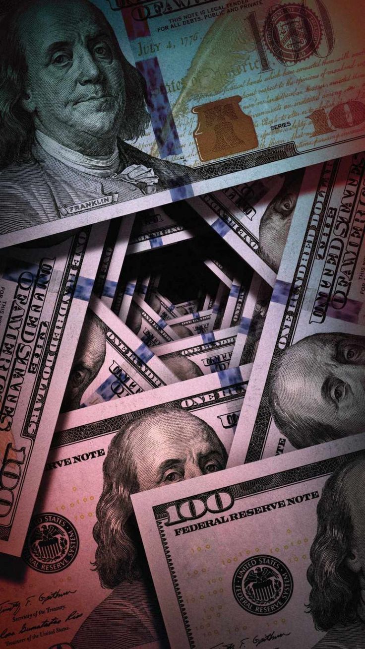 Money illusion iPhone Wallpaper