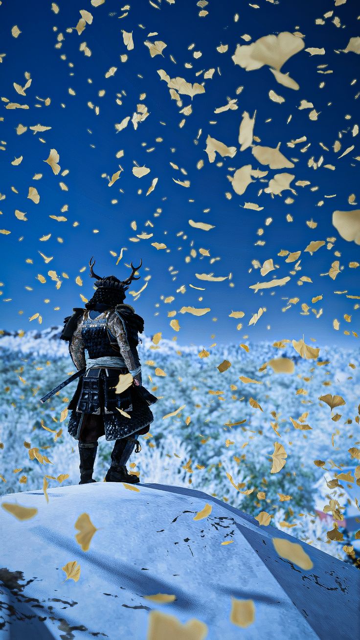 Ghost of Tsushima Wallpaper Snow