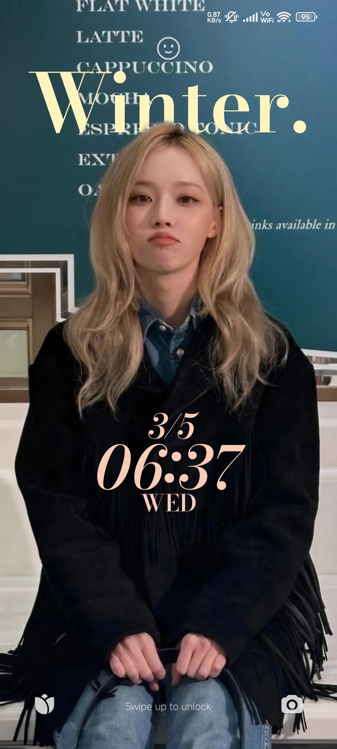 My Winter Lockscreen Magazine Like Wallpaper