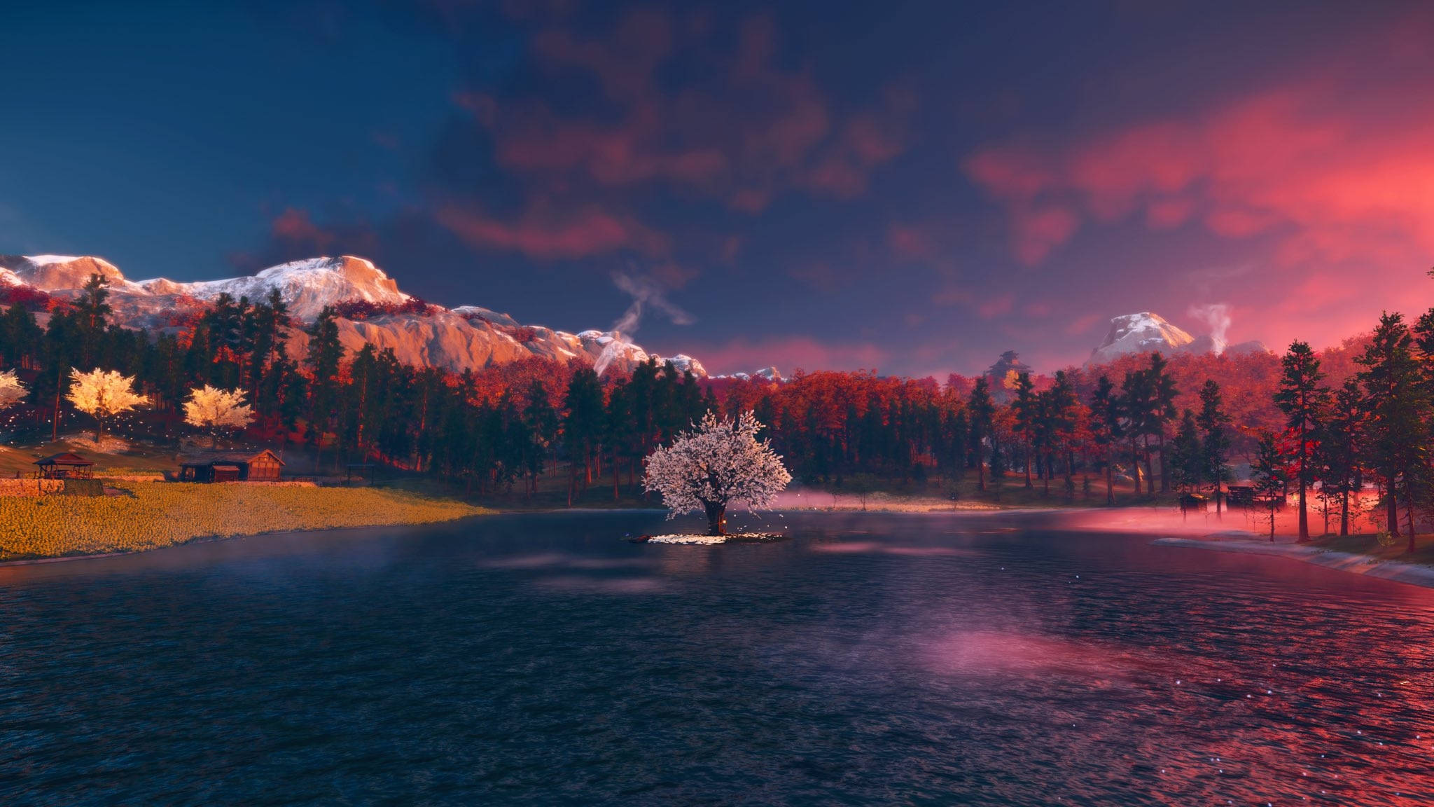 Download Pretty Landscape Japan Ghost Of Tsushima Wallpaper