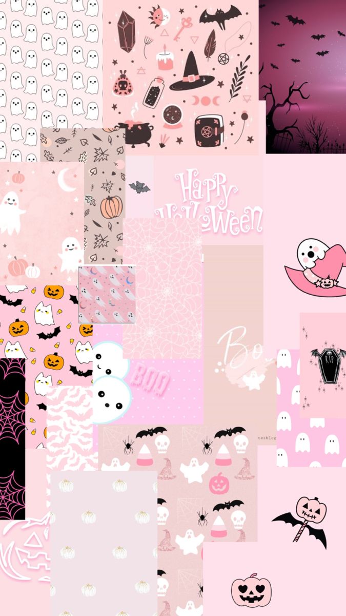 Pink halloween