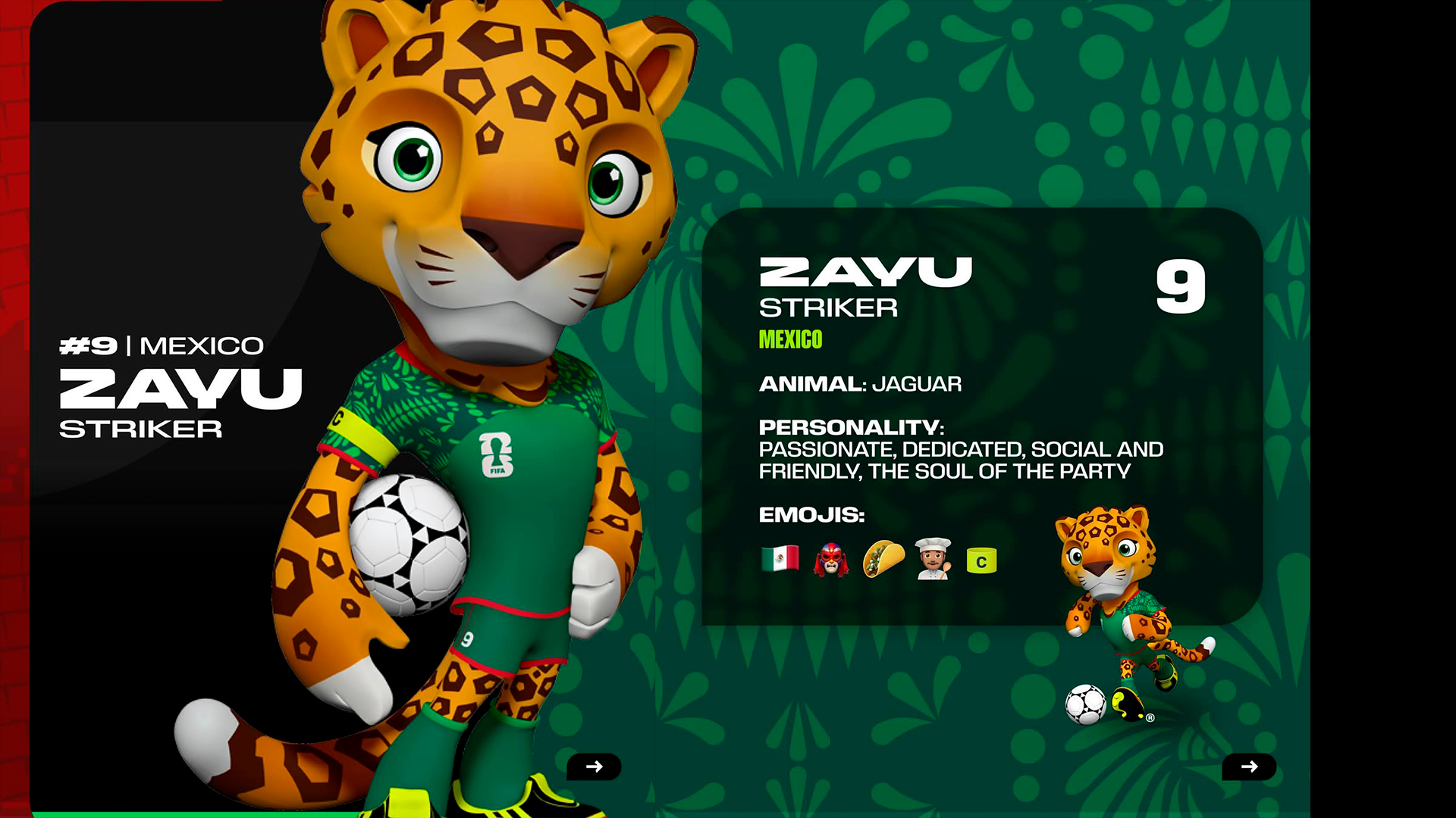 Mascots for the 2026 World Cup