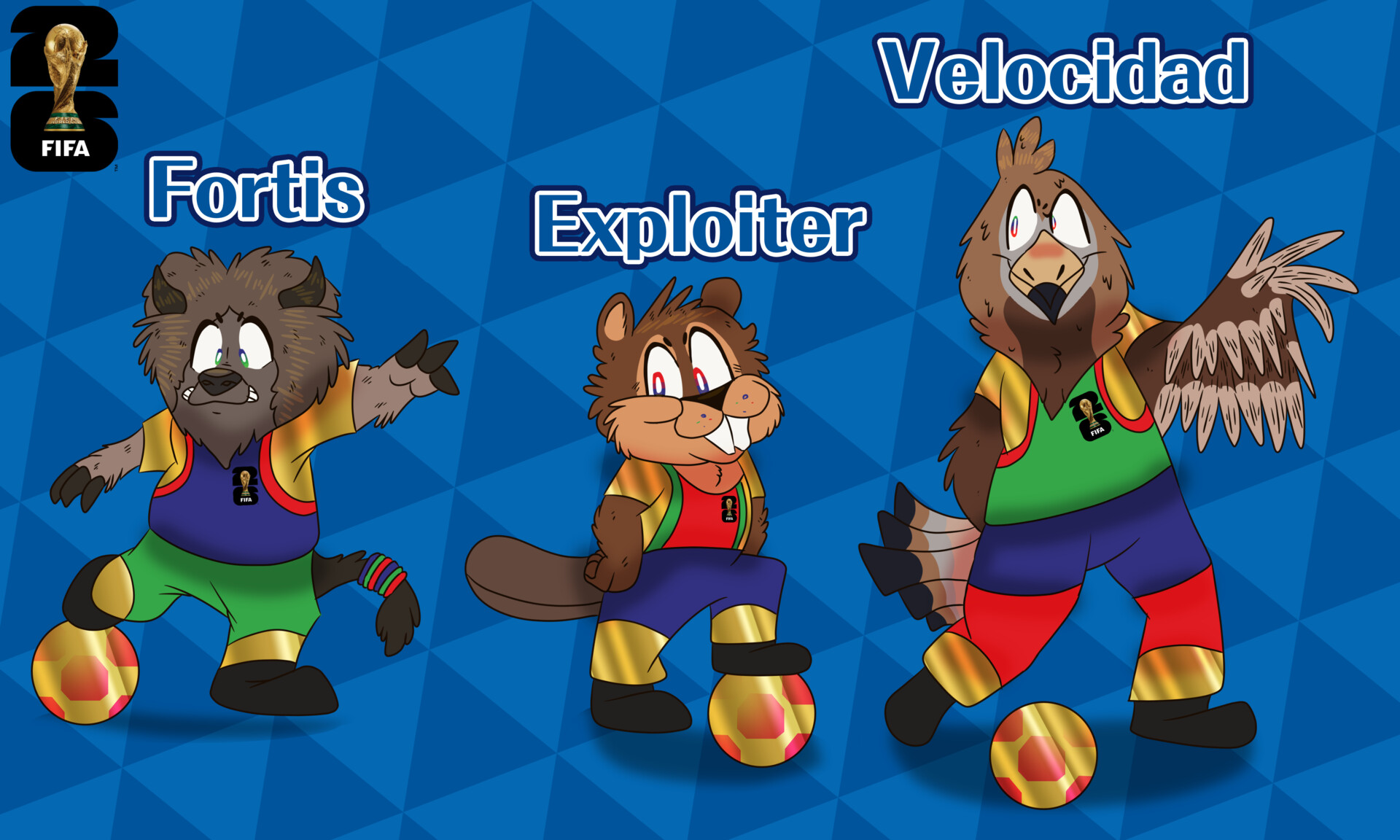 Official Mascots for Upcoming FIFA 2026