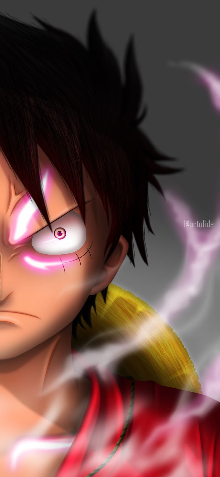 Monkey D. Luffy Gear Second. Fond d'ecran dessin, Fond d'écran coloré, Fond d'écran téléphone