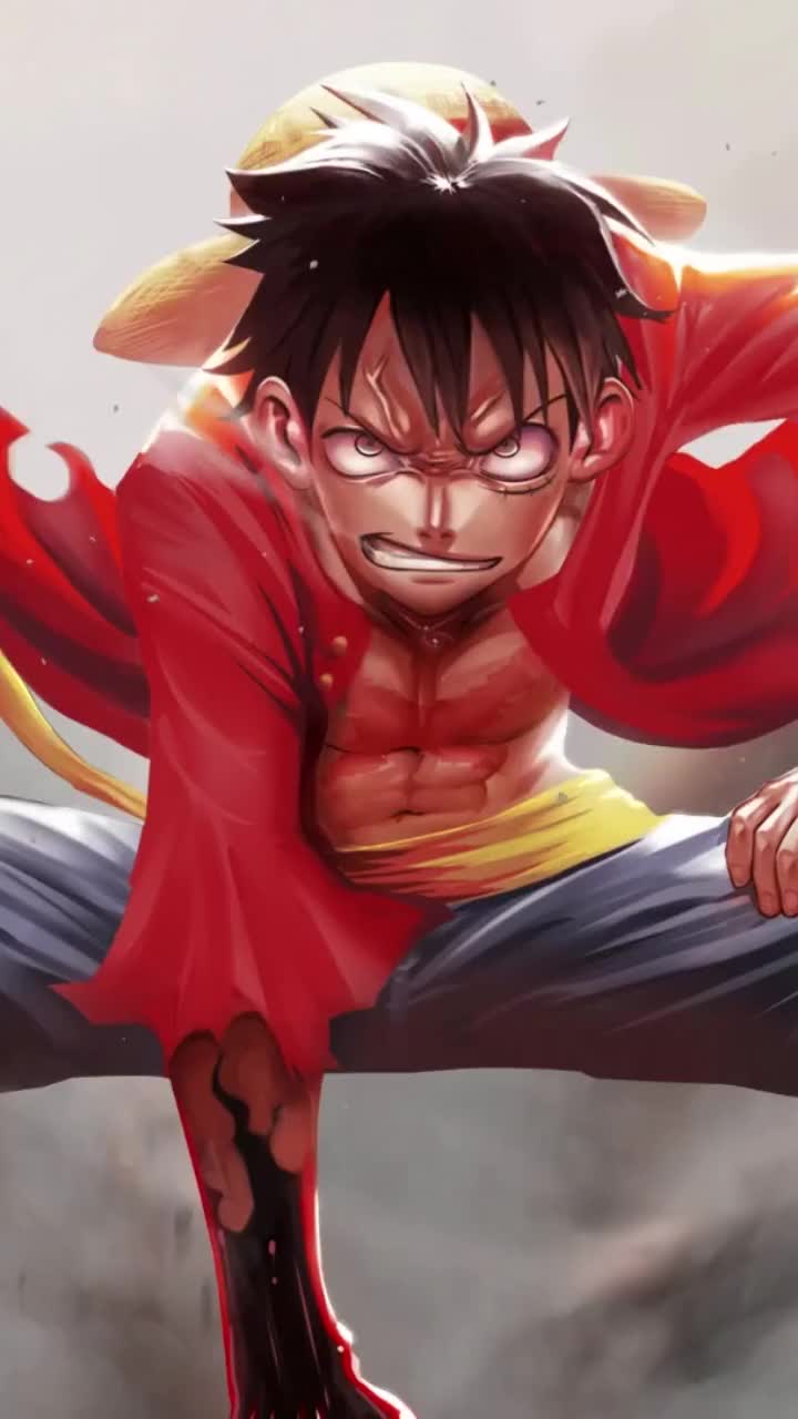 Luffy Gear 2 Pose Mobile Live Wallpaper