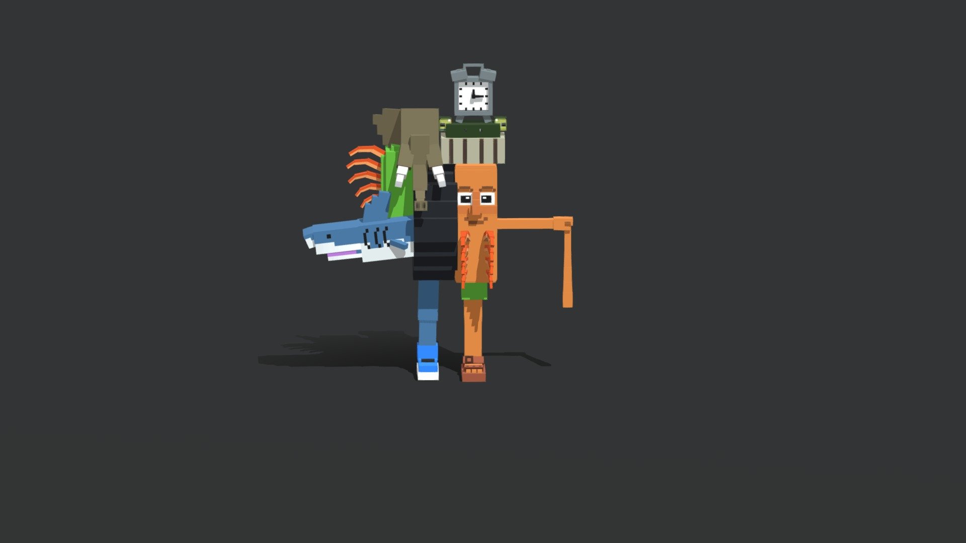 La grande combinasion Minecraft model
