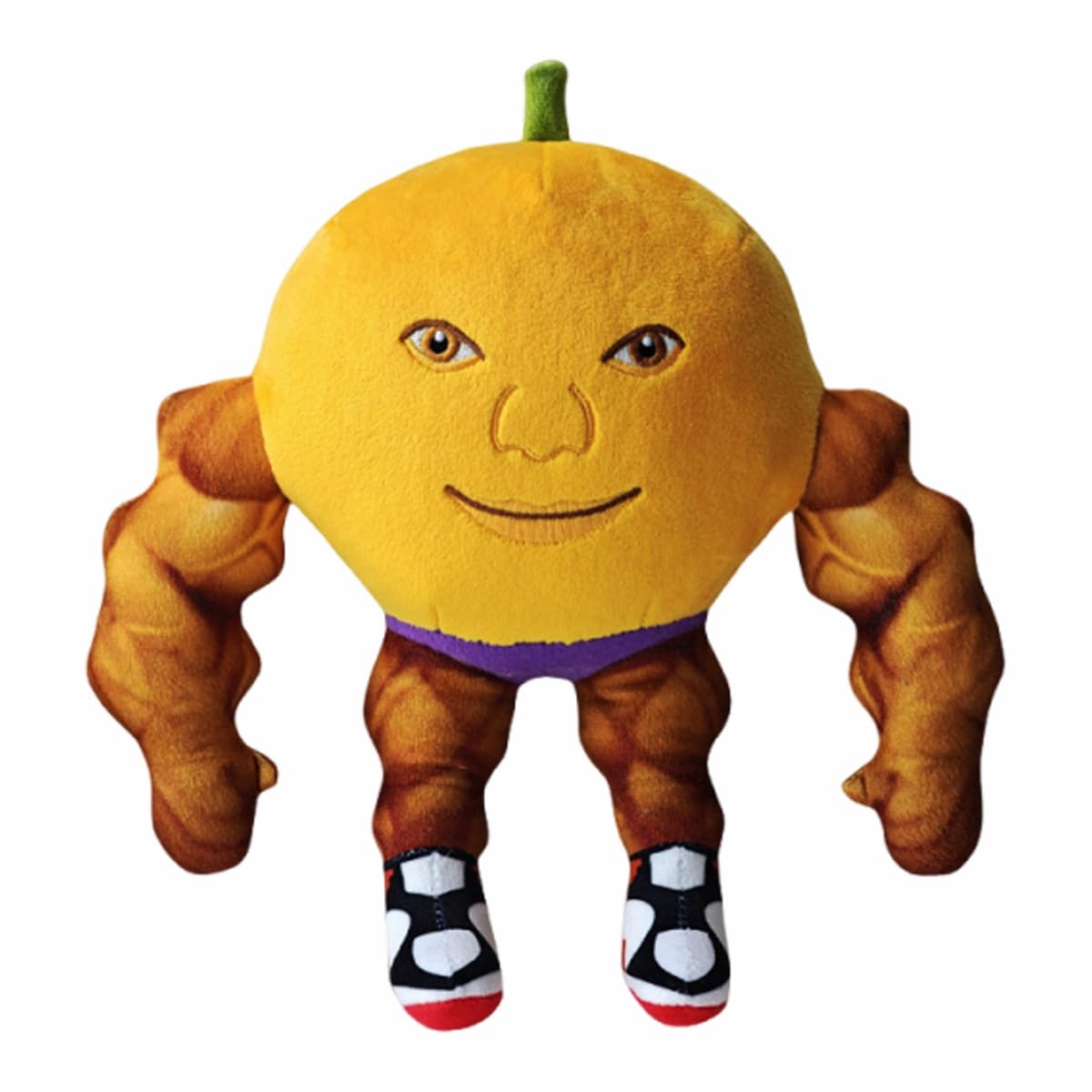 Italian Brainrot Plush, 10 U Din Din Din Din Dun Ma Din Din Din Dun Orange Bodybuilder Plush Pillow for Video Game Fans, Toys & Games