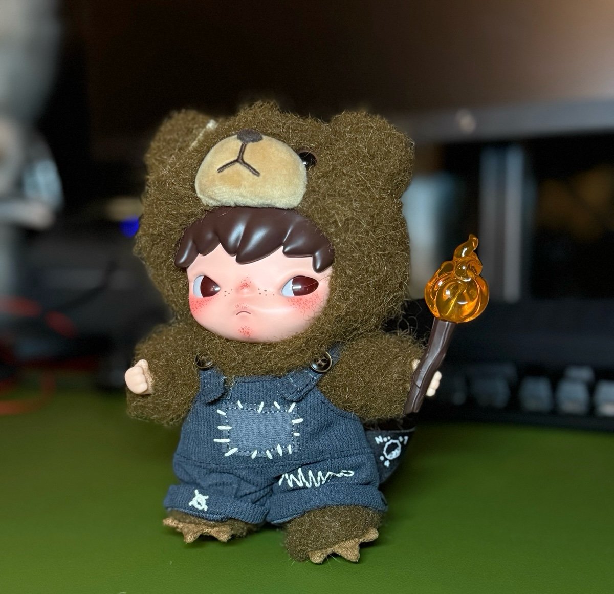 Pop Mart Hirono Living Wild Fight For Joy Plush Doll