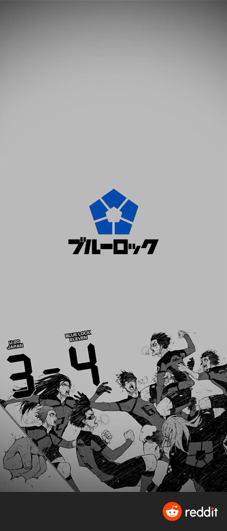 Blue Lock phone wallpaper